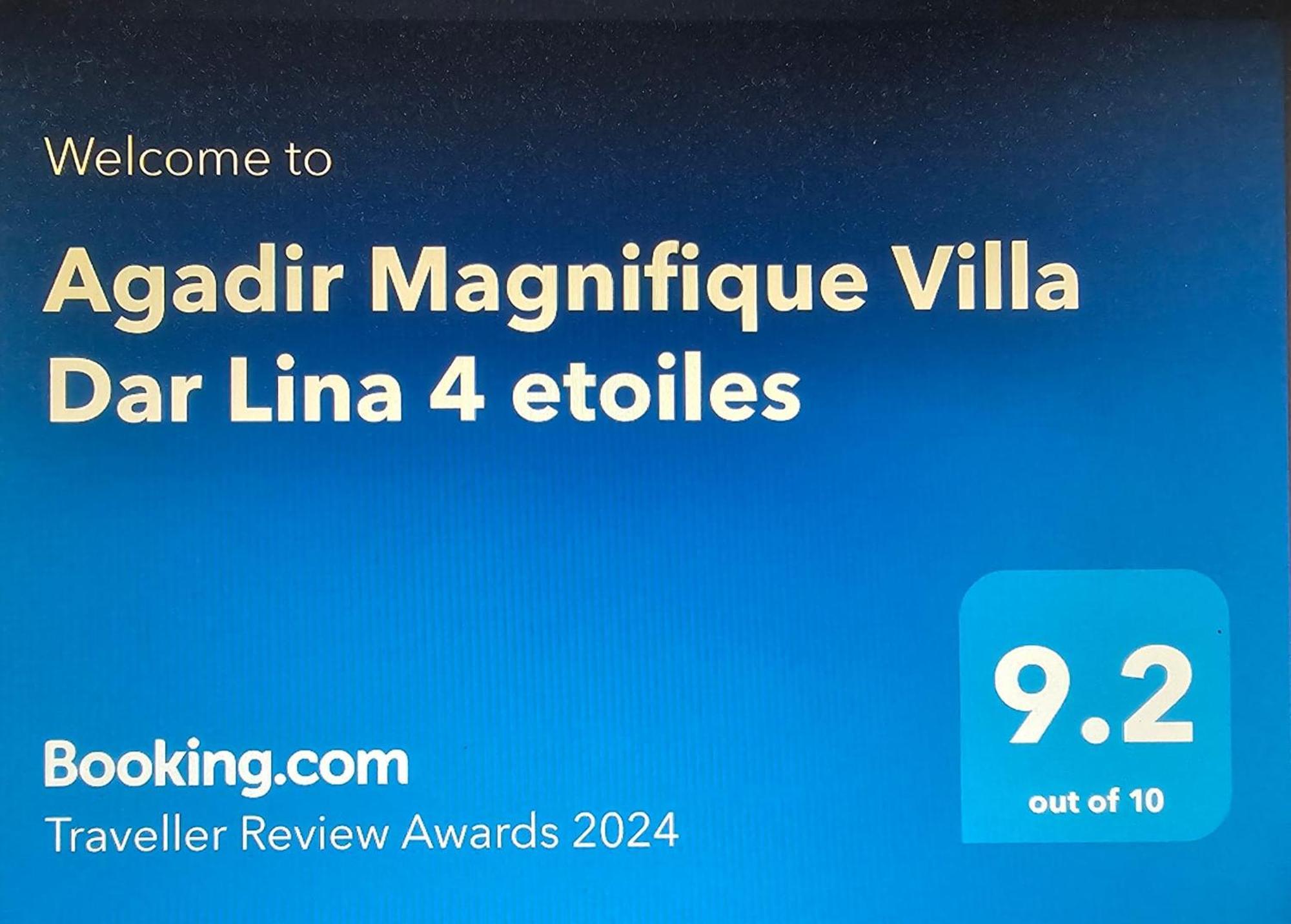 Agadir-Taghazout Magnifique Villa Dar Lina 4 Etoiles Exteriör bild