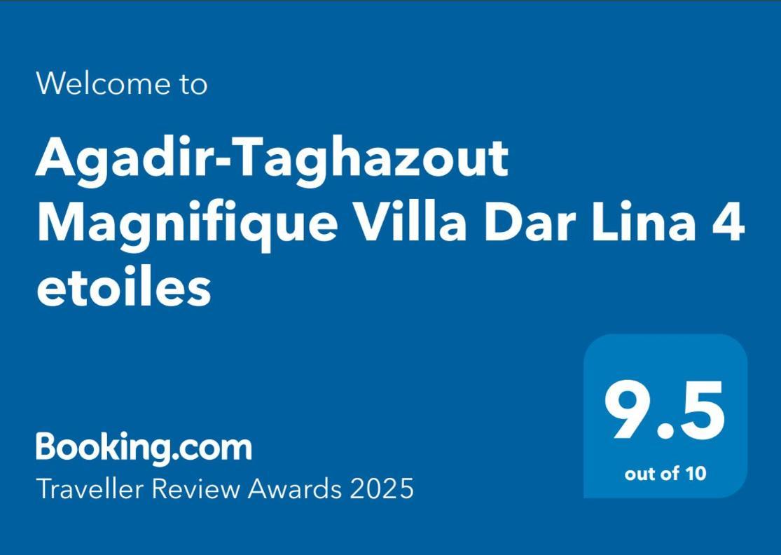 Agadir-Taghazout Magnifique Villa Dar Lina 4 Etoiles Exteriör bild